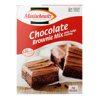 Manischewitz - Mix Brownie Passover - Case of 12-12 OZ Manischewitz - Mix Brownie Passover - Case of 12-12 OZ