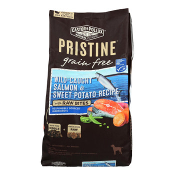 Castor & Pollux - Dog Fd Green Fr Salmon - Case of 5 - 4.00 LB Castor & Pollux - Dog Fd Green Fr Salmon - Case of 5 - 4.00 LB