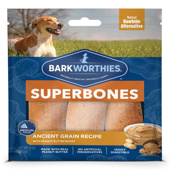 Barkworthies - Sprbne Anct Green W/pb 3pk - Case of 12-6 OZ