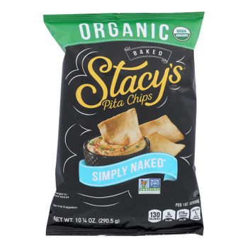 Stacy's Brand Organic Simply Naked Pita Chips  - Case of 10 - 10.25 OZ Stacy's Brand Organic Simply Naked Pita Chips  - Case of 10 - 10.25 OZ