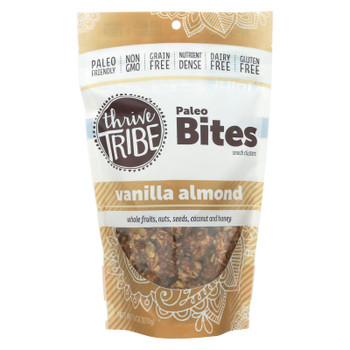 Thrive Vanilla Almond Tribe Bites  - Case of 6 - 6 OZ