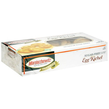 Manischewitz - Egg Kichel Sugar Fr Kosher for Passover - Case of 12-2.25 OZ Manischewitz - Egg Kichel Sugar Fr Kosher for Passover - Case of 12-2.25 OZ