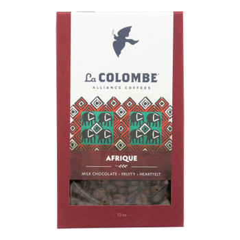 La Colombe - Coffee Whole Bean Afrique - Case of 4-12 OZ La Colombe - Coffee Whole Bean Afrique - Case of 4-12 OZ