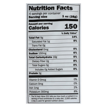 Luke's Organic - Kettle Chips BBQ - Case of 9 - 4 OZ Luke's Organic - Kettle Chips BBQ - Case of 9 - 4 OZ