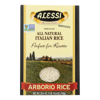 Alessi Arborio Rice - Case of 10 - 26.4 OZ Alessi Arborio Rice - Case of 10 - 26.4 OZ