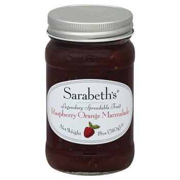 Sarabeth Kitchen - Marmalade Raspbry Orange - Case of 6 - 18 OZ