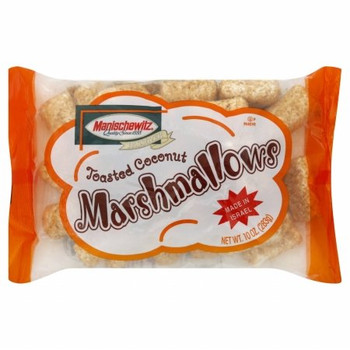 Manischewitz Toasted Coconut Marshmallows - Case of 12 - 10 OZ