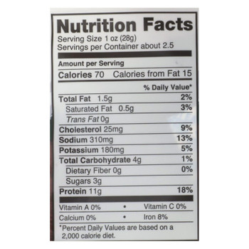 Boulder Canyon Natural Foods - Beef Jerky Original - Case of 8 - 2.5 OZ Boulder Canyon Natural Foods - Beef Jerky Original - Case of 8 - 2.5 OZ