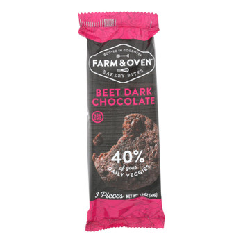 Farm & Oven Snacks Inc - Beet Dark Chocolate - Case of 12 - 1.8 OZ