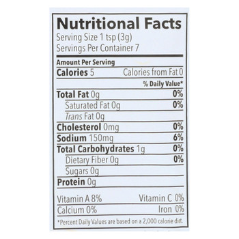 Riega Organic Chicken Fajita Seasoning Mix  - Case of 8 - .71 OZ Riega Organic Chicken Fajita Seasoning Mix  - Case of 8 - .71 OZ