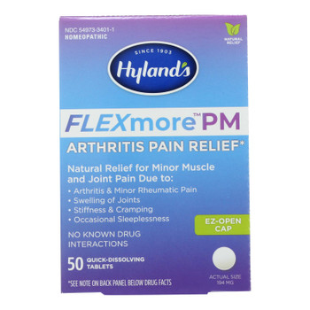 Hylands Homeopathic - Arthritis Pain Relief Pm - 1 Each - 50 CT Hylands Homeopathic - Arthritis Pain Relief Pm - 1 Each - 50 CT