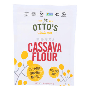 Otto's Naturals - Cassava Flour - Case of 4 - 1 LB
