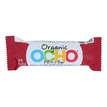 Ocho Candy - Candy Bar Peanut Butter And Jelly - Case of 12-1.45 OZ