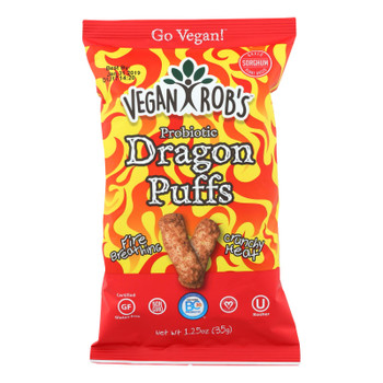 Vegan Rob's - Puffs Dragon Probtc - Case of 24 - 1.25 OZ Vegan Rob's - Puffs Dragon Probtc - Case of 24 - 1.25 OZ