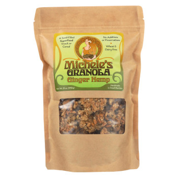 Micheles Granola - Granola Ginger Hemp - Case of 12 - 12 OZ Micheles Granola - Granola Ginger Hemp - Case of 12 - 12 OZ