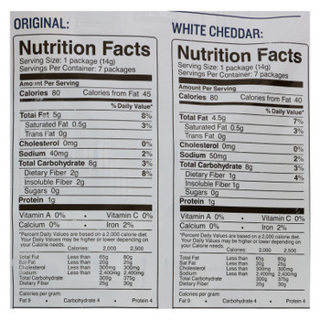 Skinnypop Popcorn - Popcorn Multipk Ched/org - Case of 3 - 7 OZ Skinnypop Popcorn - Popcorn Multipk Ched/org - Case of 3 - 7 OZ