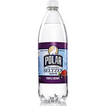 Polar Beverages Seltzer - Triple Berry - Case of 12 - 33.8 fl oz