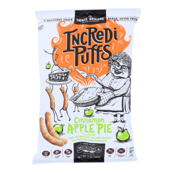 Incredi Puffs - Snack Puff Cinnmn Apple Snstl - Case of 12-5 OZ