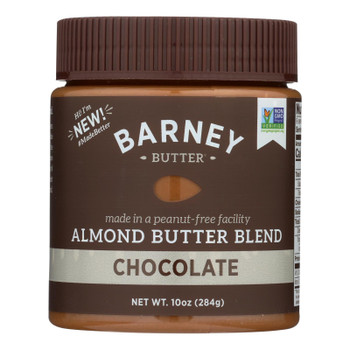 Barney Butter Chocolate Almond Butter Blend  - Case of 6 - 10 OZ Barney Butter Chocolate Almond Butter Blend  - Case of 6 - 10 OZ