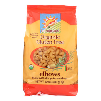 Bionaturae Gluten-Free Elbow Pasta  - 1 Each - 12 OZ