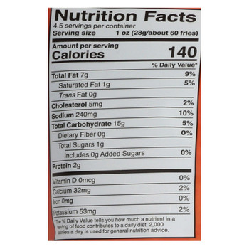 Snikiddy Baked Buffalo Snack Fries  - Case of 12 - 4.5 OZ Snikiddy Baked Buffalo Snack Fries  - Case of 12 - 4.5 OZ