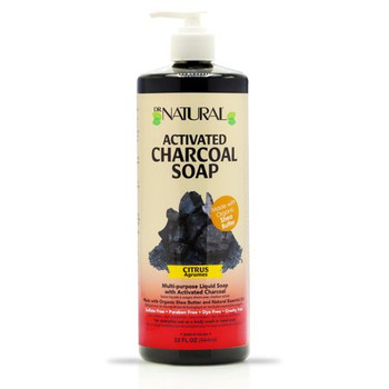 Dr. Natural - Charcoal Liquid Soap Citrus - 1 Each 1-32 FZ Dr. Natural - Charcoal Liquid Soap Citrus - 1 Each 1-32 FZ