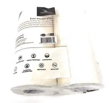 Emerald Brand - Bath Tissue 2 Ply 4 Pack - CS of 12-1 CT Emerald Brand - Bath Tissue 2 Ply 4 Pack - CS of 12-1 CT