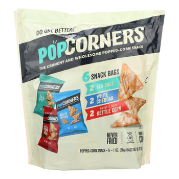 Popcorners - Variety Pack - Case of 6 - 6.6 OZ Popcorners - Variety Pack - Case of 6 - 6.6 OZ