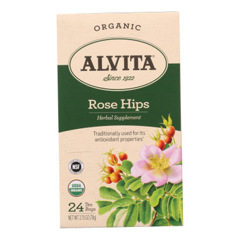 Alvita - Tea Og1 Rose Hips - EA of 1-24 BAG Alvita - Tea Og1 Rose Hips - EA of 1-24 BAG