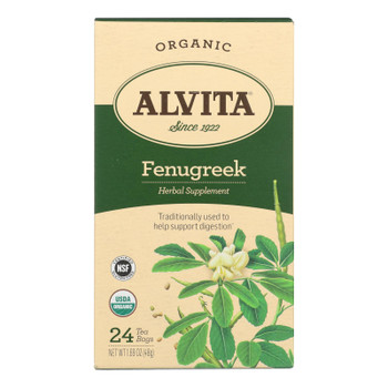 Alvita - Tea Og1 Herbal Fenugreek - EA of 1-24 BAG