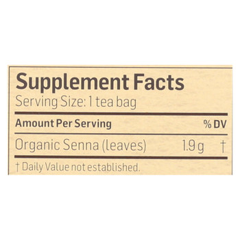 Alvita - Tea Og1 Herbal Senna Leaf - EA of 1-24 BAG Alvita - Tea Og1 Herbal Senna Leaf - EA of 1-24 BAG