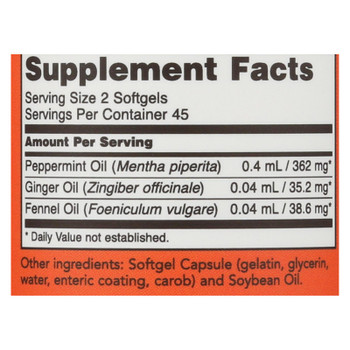 Now Foods - Peppermint Gels - 1 Each 1-90 SGEL
