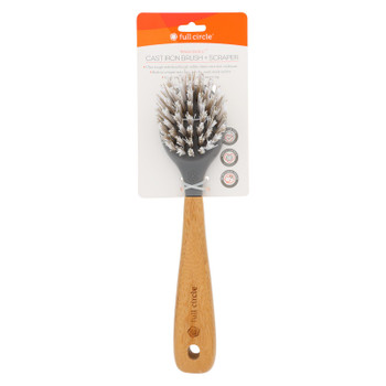 Full Circle Home - Tenacious C Cast Iron Brush and Scraper - 1 Count