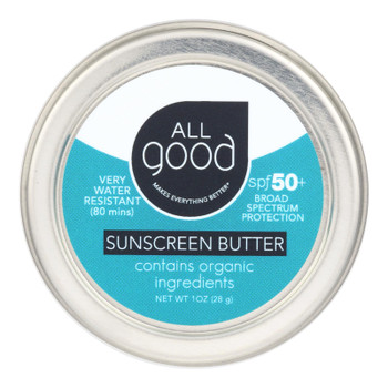 All Good - Snscrn Butter Spf 50+ Tin - Case of 12-1 OZ