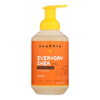 Alaffia Unscented Shea Butter & Neem Foaming Hand Soap - 1 Each - 18 FZ Alaffia Unscented Shea Butter & Neem Foaming Hand Soap - 1 Each - 18 FZ