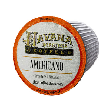 Havana Roaster Coffee - Coffee Americano Single Srv - Case of 6 - 12/.53OZ