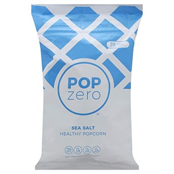 Pop Zero - Popcorn Sea Salt - Case of 9-4.4 OZ