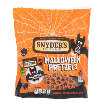Snyder's Of Hanover - Halloween Snack Sack - Case of 6-24/.5 OZ Snyder's Of Hanover - Halloween Snack Sack - Case of 6-24/.5 OZ