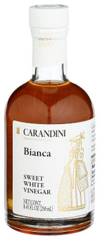 Carandini - White Vinegar Sweet Bianca - Case of 6-8.45 OZ