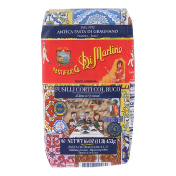 Di Martino - Pasta Fusilli Corti Colbu - Case of 12-16 OZ