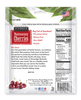 Stoneridge Orchards - Dried Cherries Whole - Case of 6-5 OZ