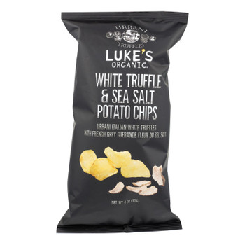 Luke's Organic - Chips Urbani Wht Trfl - Case of 9 - 4 OZ Luke's Organic - Chips Urbani Wht Trfl - Case of 9 - 4 OZ