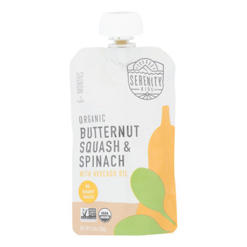 Serenity Kids Llc - Pouch Btrnt Sq&spn - Case of 6 - 3.5 OZ Serenity Kids Llc - Pouch Btrnt Sq&spn - Case of 6 - 3.5 OZ