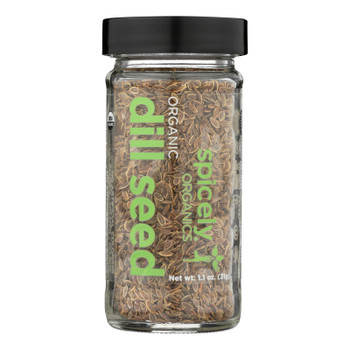 Spicely Organics - Organic Dill Seed - Case of 3 - 1.1 oz. Spicely Organics - Organic Dill Seed - Case of 3 - 1.1 oz.