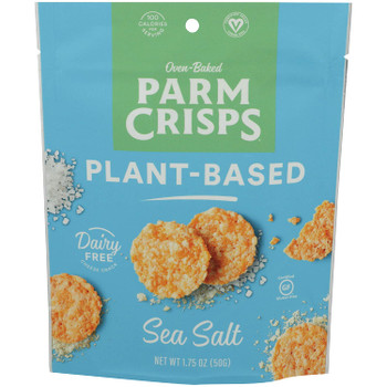Parm Crisps - Parm Crisp Sea Salt Plnt Bsd - Case of 12-1.75 OZ Parm Crisps - Parm Crisp Sea Salt Plnt Bsd - Case of 12-1.75 OZ