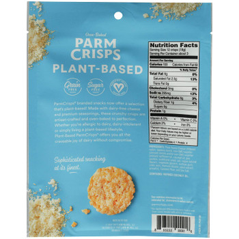Parm Crisps - Parm Crisp Sea Salt Plnt Bsd - Case of 12-1.75 OZ Parm Crisps - Parm Crisp Sea Salt Plnt Bsd - Case of 12-1.75 OZ