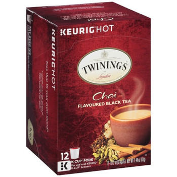 Twinings Tea - Tea K-cup Chai - Case of 6 - 12 Count