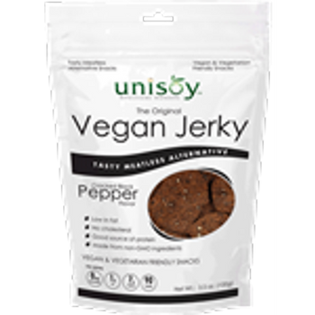 Unisoy - Jerky Blk Peppr Vegan - EA of 12-3.5 OZ