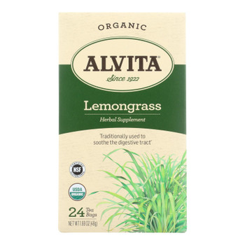 Alvita - Tea Og1 Lemongrass - EA of 1-24 BAG Alvita - Tea Og1 Lemongrass - EA of 1-24 BAG