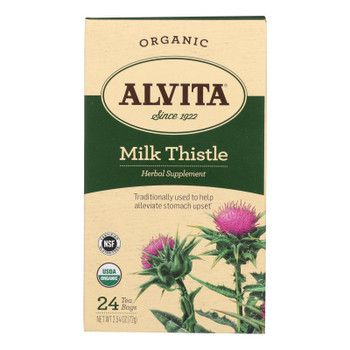 Alvita - Tea Herbal Milk Thist - 1 Each 1-24 BAG Alvita - Tea Herbal Milk Thist - 1 Each 1-24 BAG